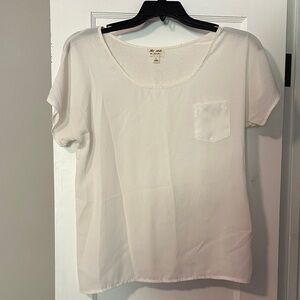 White Short Sleeve Tee